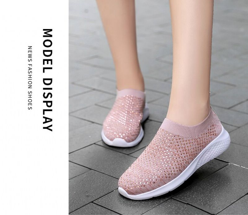 Buty Wsuwane Damskie Baruta - Niebieski