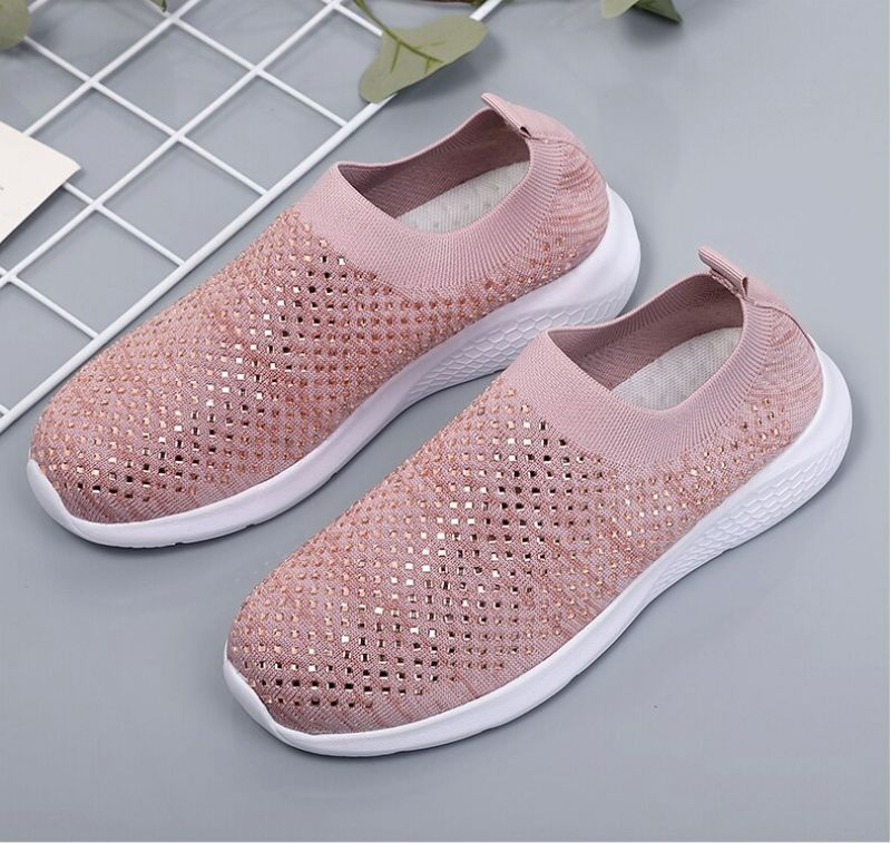 Buty Wsuwane Damskie Baruta - Niebieski