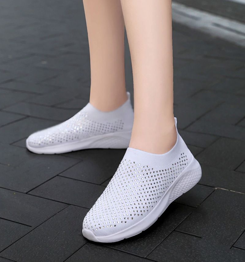 Buty Wsuwane Damskie Baruta - Niebieski