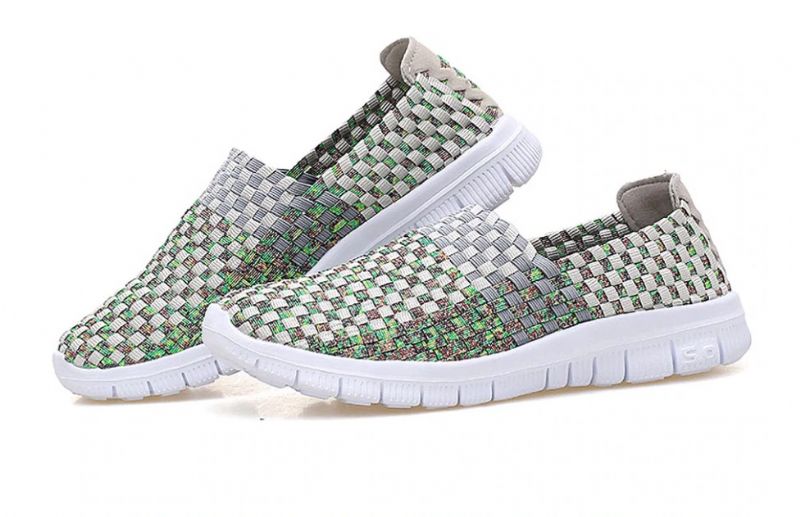 Buty Wsuwane Damskie Lobelia - Fioletoworóżowy łączony