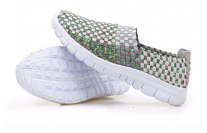 Buty Wsuwane Damskie Lobelia - Fioletoworóżowy łączony