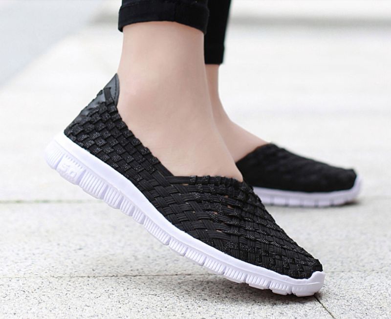 Buty Wsuwane Damskie Lobelia - Fioletoworóżowy łączony