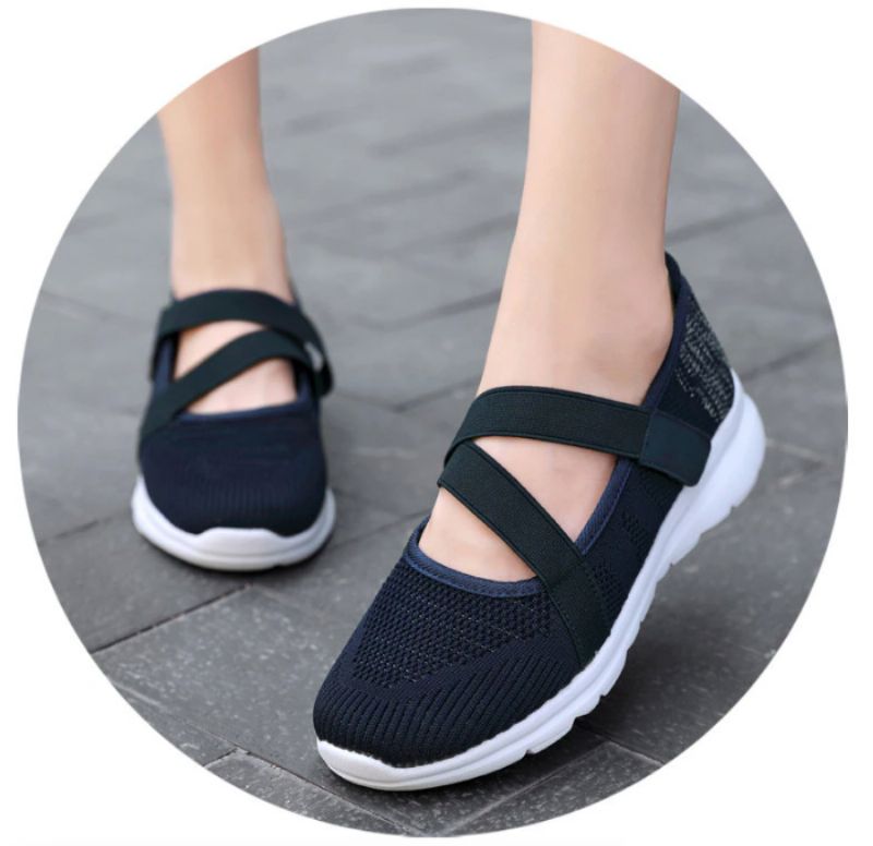 Buty Wsuwane Damskie Natalie - Niebieski