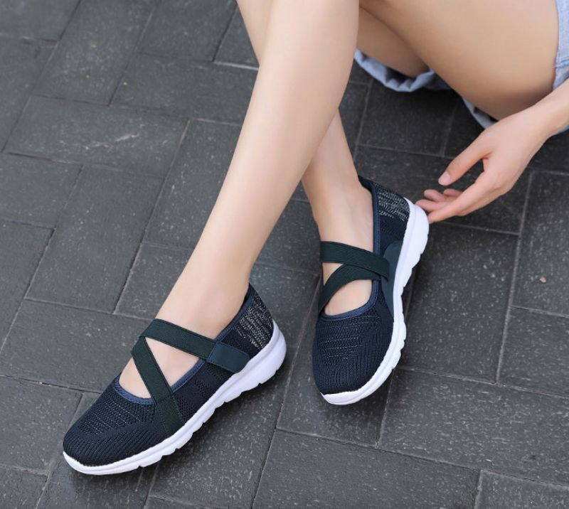 Buty Wsuwane Damskie Natalie - Niebieski