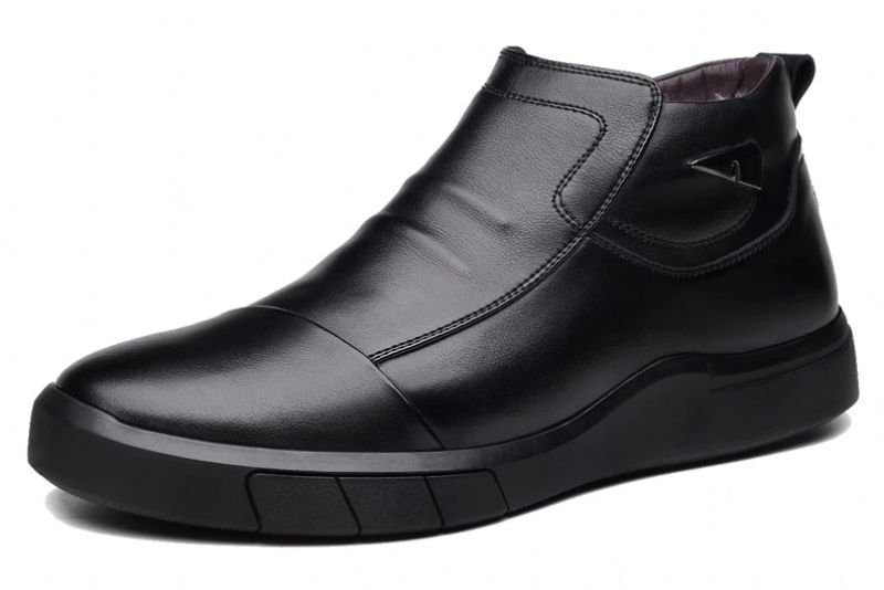 Buty Wsuwane Męskie Historia - Czarny