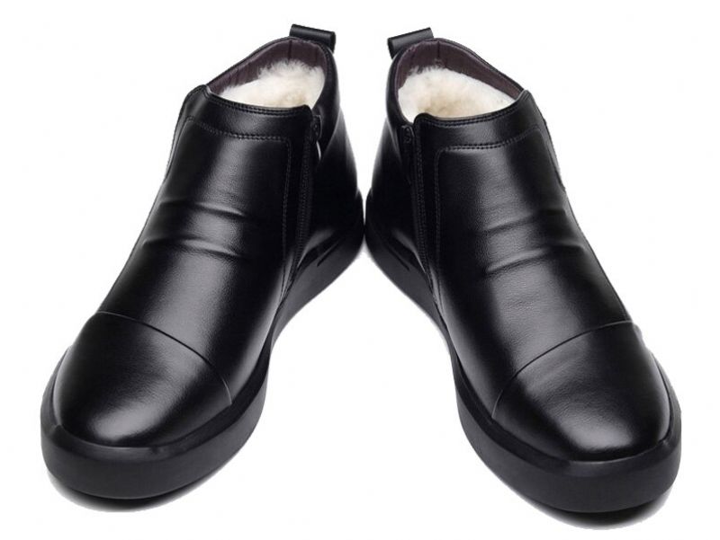 Buty Wsuwane Męskie Historia - Czarny