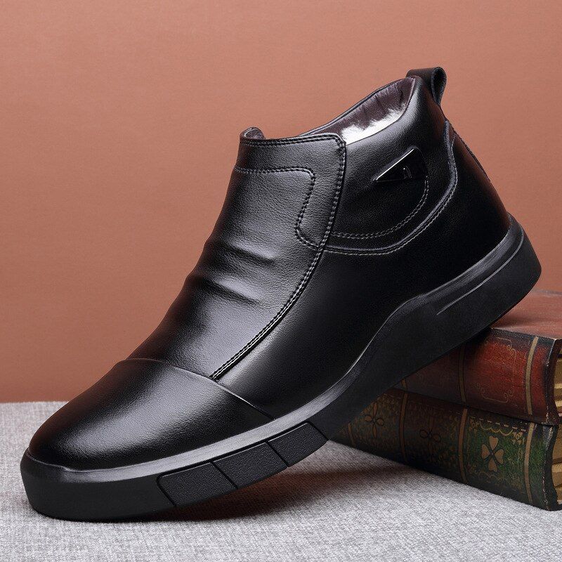 Buty Wsuwane Męskie Historia - Czarny