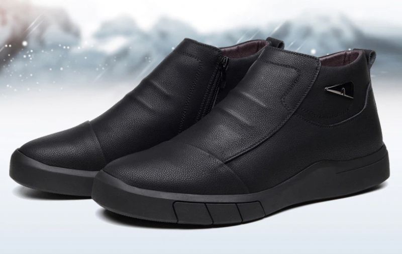 Buty Wsuwane Męskie Historia - Czarny