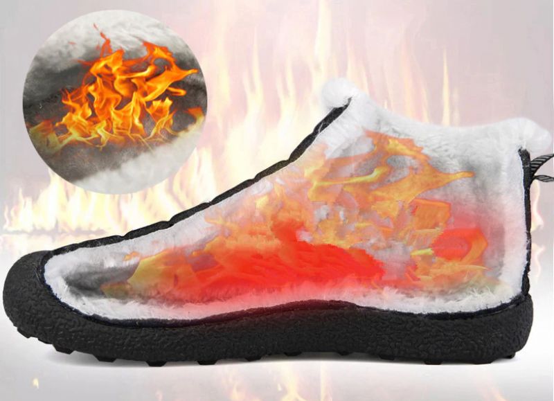 Buty Zimowe Arcangel Męskie - Czarny