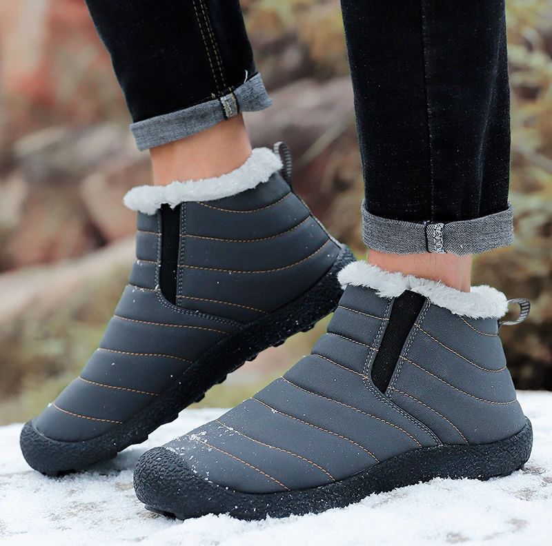 Buty Zimowe Arcangel Męskie - Czarny