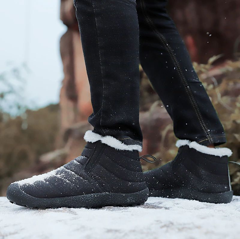 Buty Zimowe Arcangel Męskie - Czarny