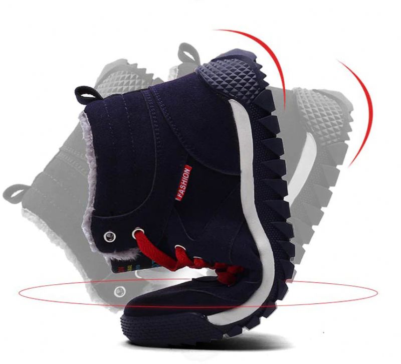 Buty Zimowe Arrow Męskie - Czarny