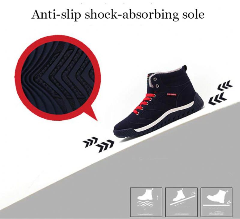 Buty Zimowe Arrow Męskie - Czarny