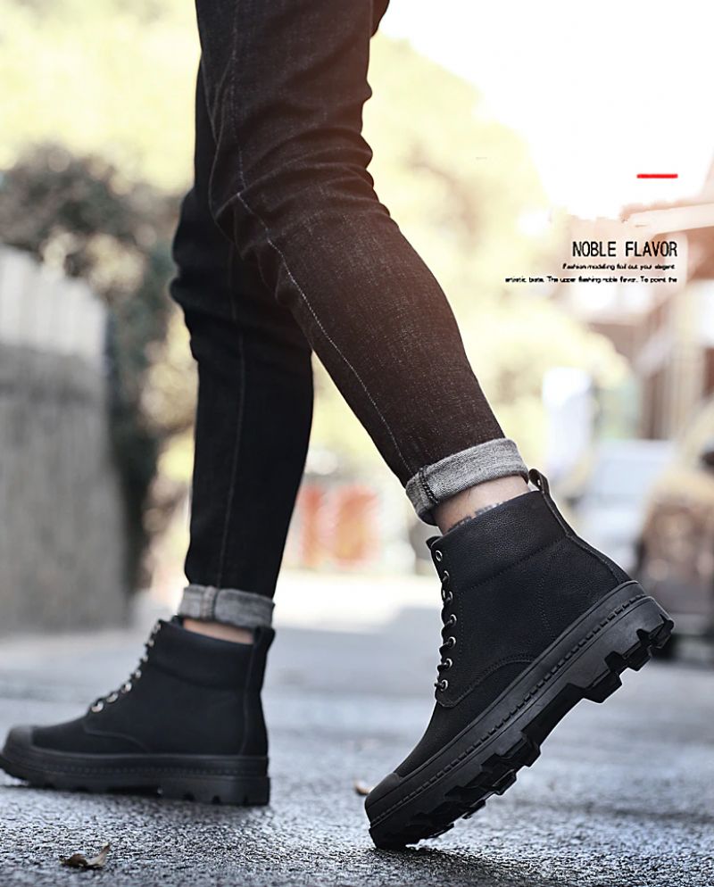 Buty Zimowe Asgard Męskie - Czarny