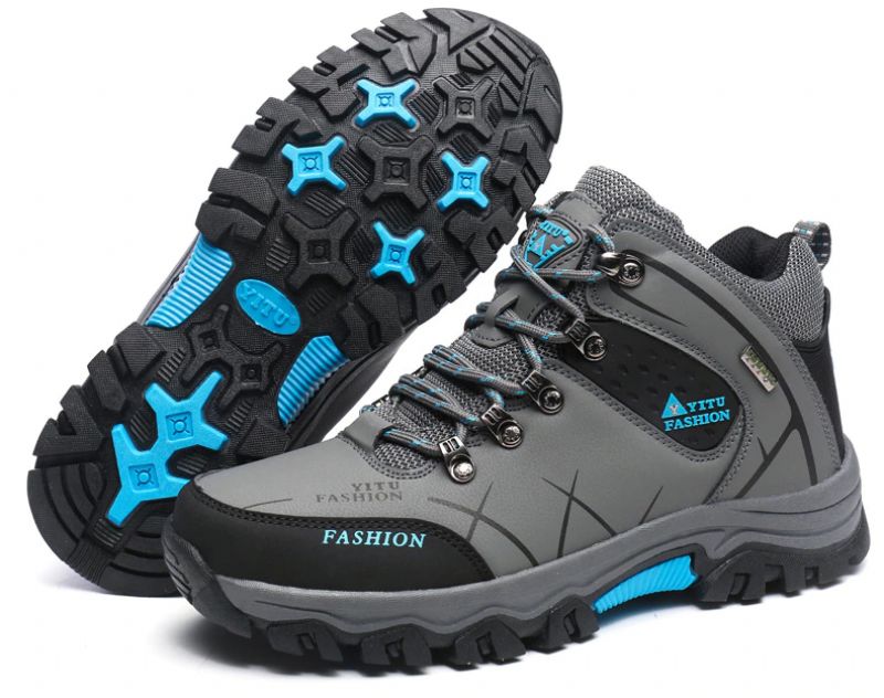 Buty Zimowe Birmingham Męskie - Czarne futro