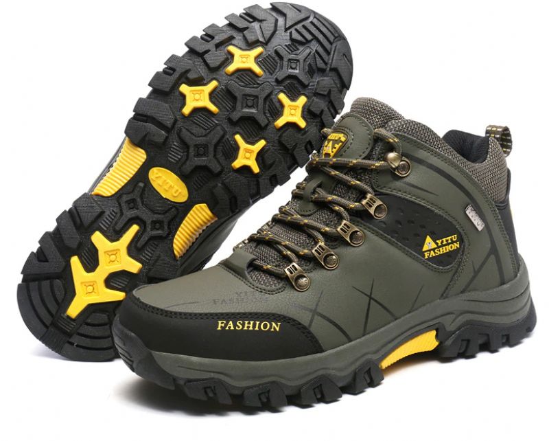 Buty Zimowe Birmingham Męskie - Czarne futro