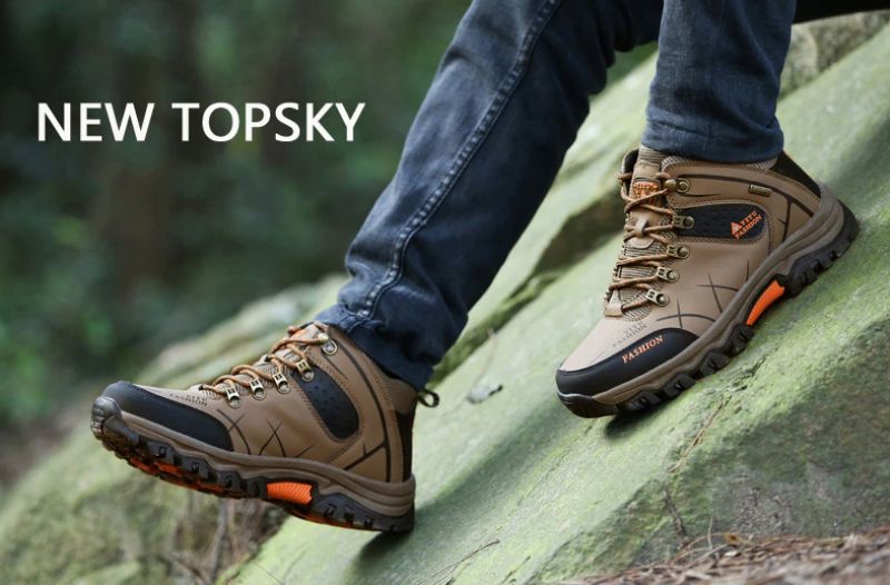 Buty Zimowe Birmingham Męskie - Czarne futro