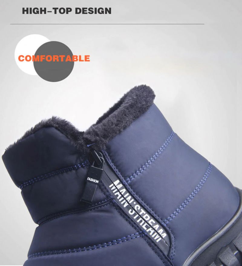 Buty Zimowe Chacon Męskie - Niebieski