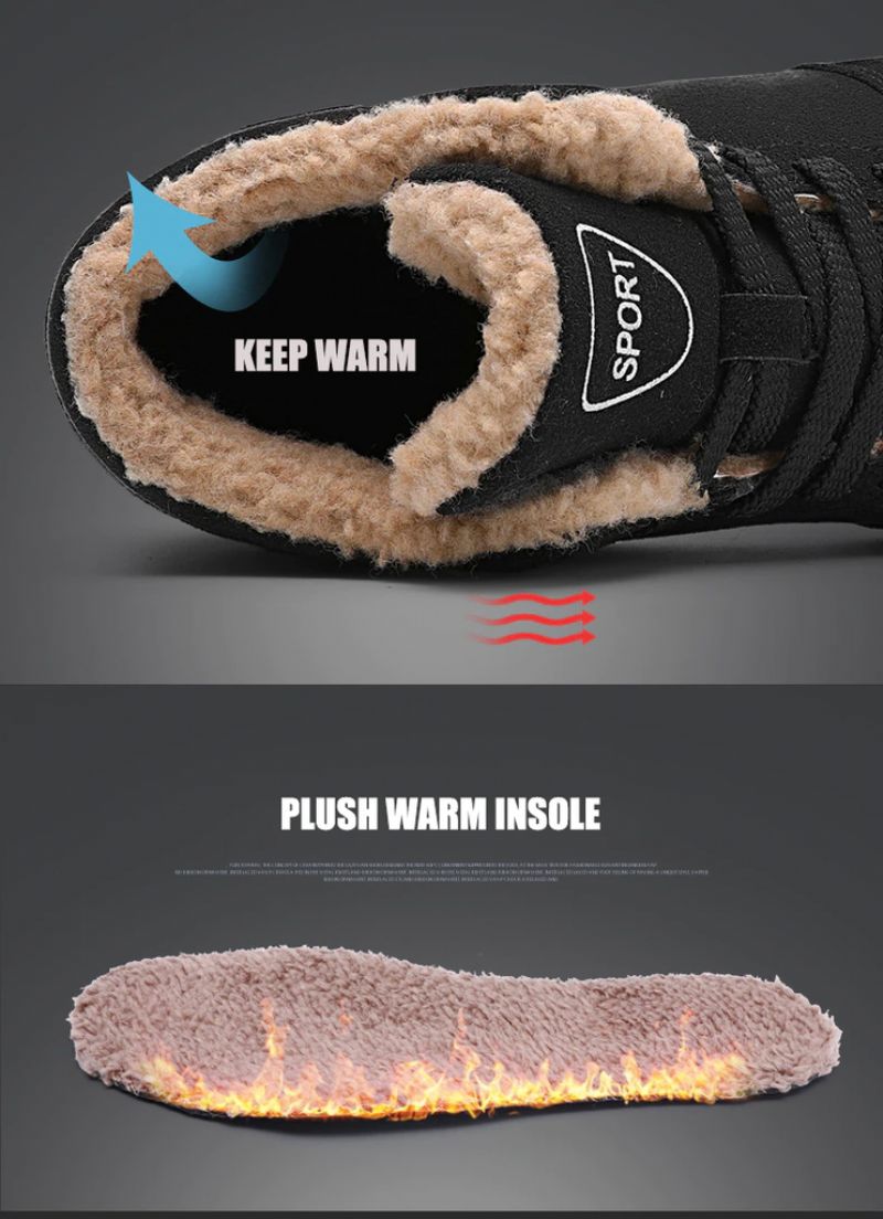 Buty Zimowe Frezze Męskie - Czarny