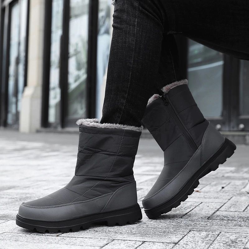 Buty Zimowe Luuk Męskie - Szary