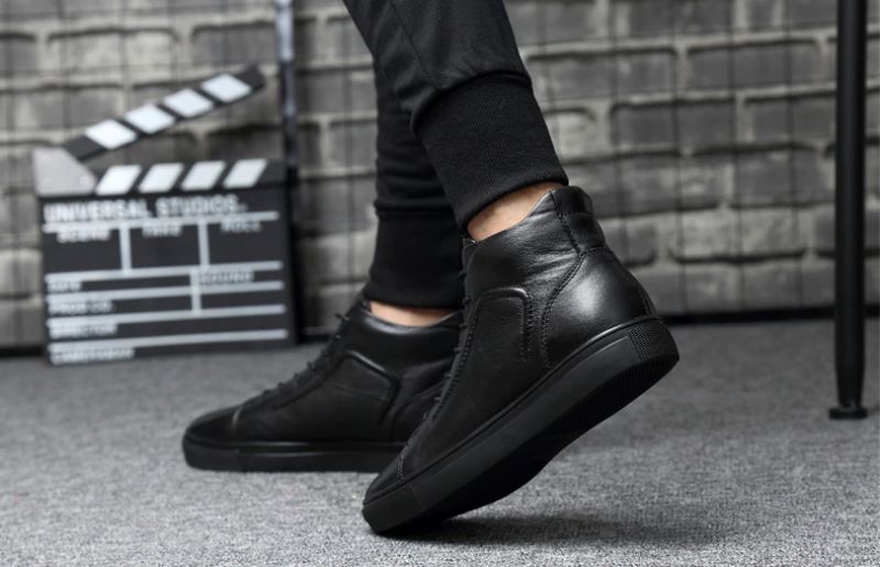 Buty Zimowe Męskie Adrien - Czarne