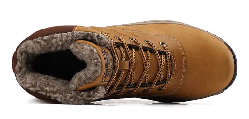Buty Zimowe Męskie Atlas - Żółty