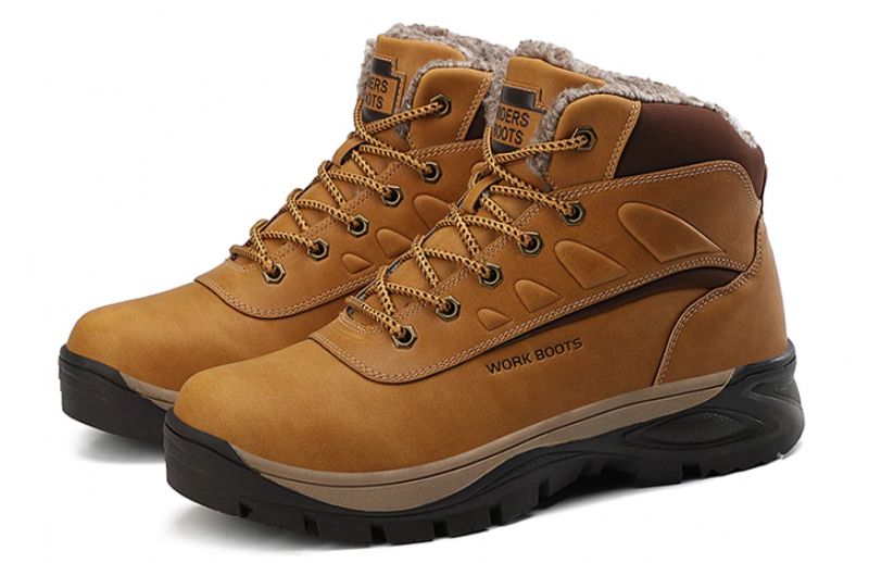 Buty Zimowe Męskie Atlas - Żółty