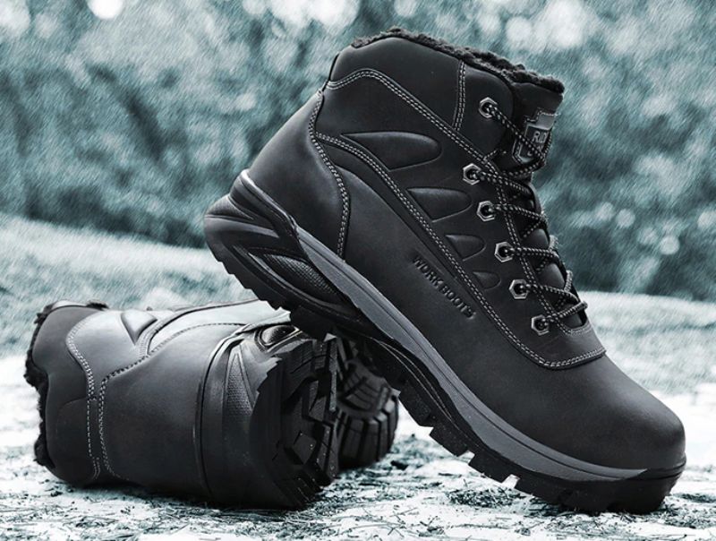 Buty Zimowe Męskie Atlas - Żółty
