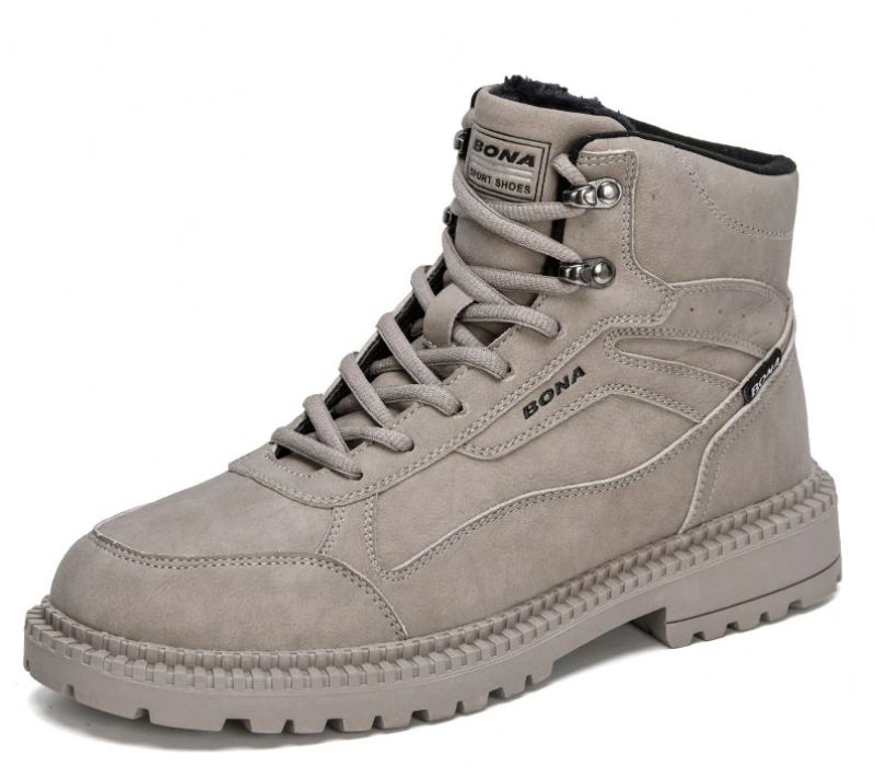 Buty Zimowe Męskie Austin - Beżowy
