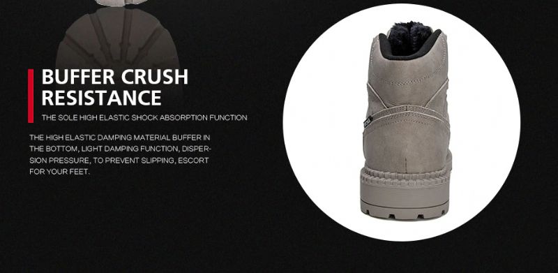 Buty Zimowe Męskie Austin - Beżowy