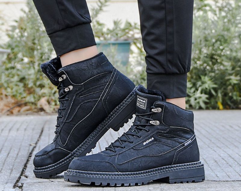 Buty Zimowe Męskie Austin - Beżowy