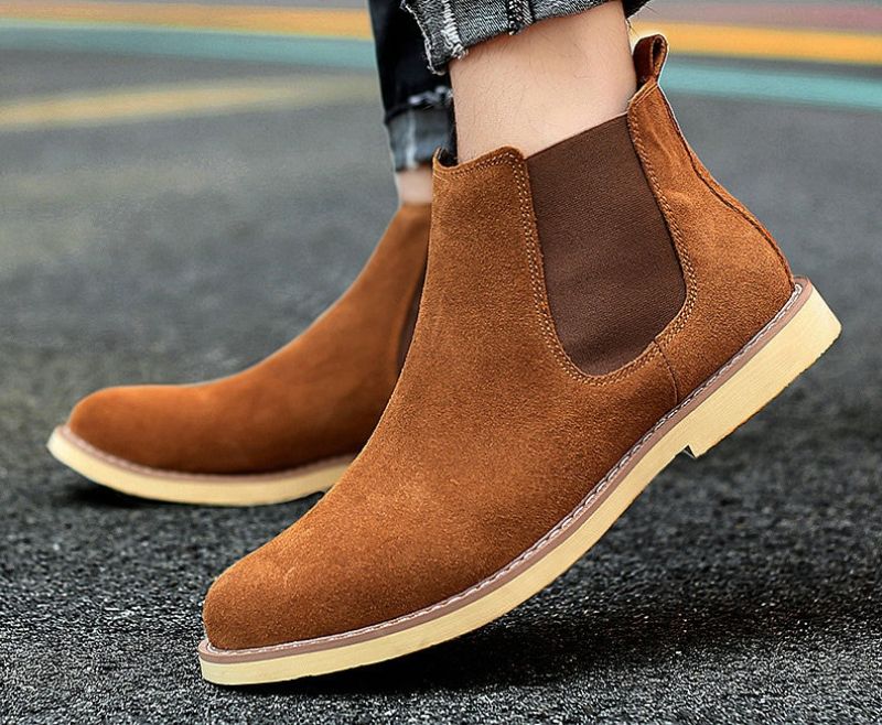 Buty Zimowe Męskie Beta - Brązowe