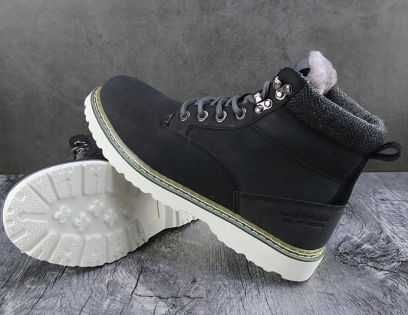 Buty Zimowe Męskie Borderlands - Czarny