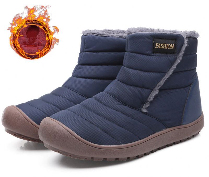 Buty Zimowe Męskie Camper - Niebieski