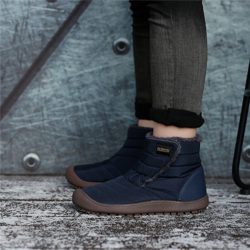 Buty Zimowe Męskie Camper - Niebieski