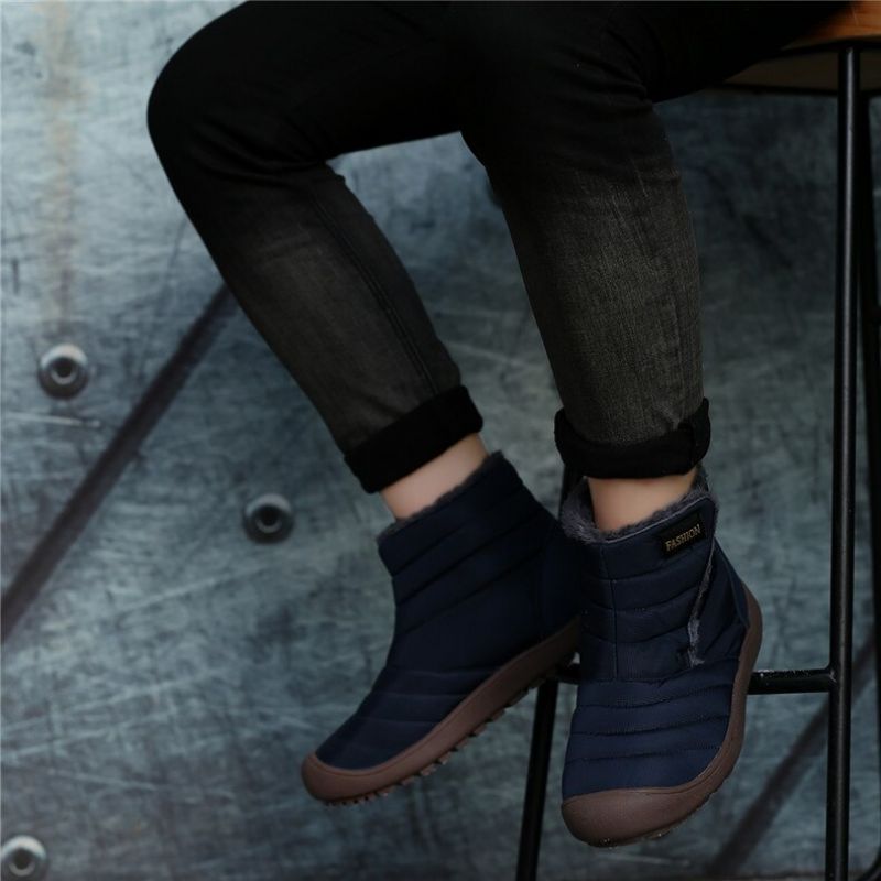 Buty Zimowe Męskie Camper - Niebieski