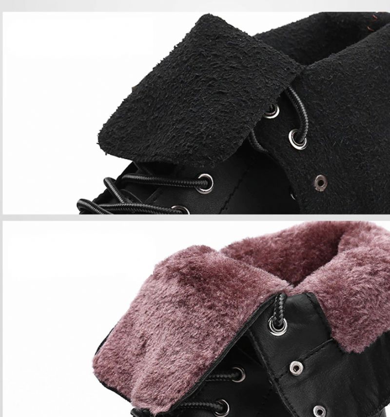 Buty Zimowe Męskie Carper - czarne