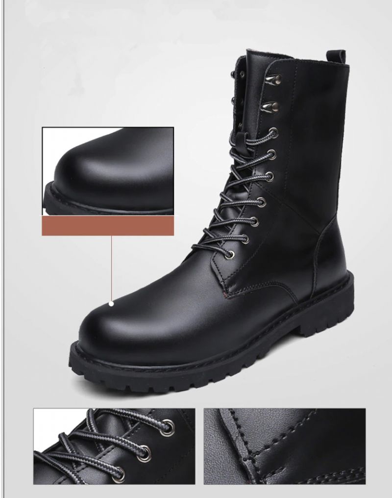 Buty Zimowe Męskie Carper - czarne