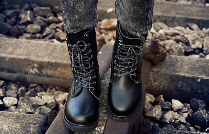 Buty Zimowe Męskie Carper - czarne