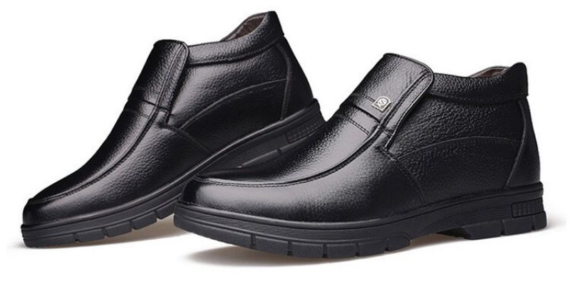 Buty Zimowe Męskie Creed - Czarny
