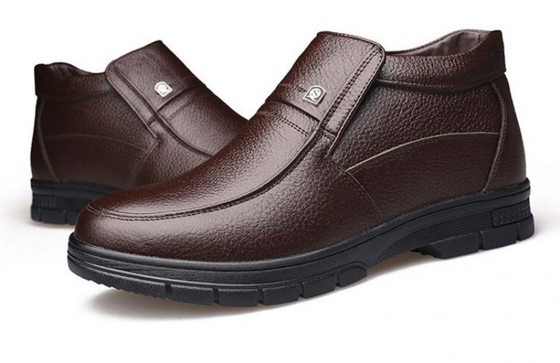 Buty Zimowe Męskie Creed - Czarny