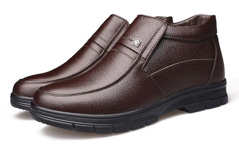 Buty Zimowe Męskie Creed - Czarny