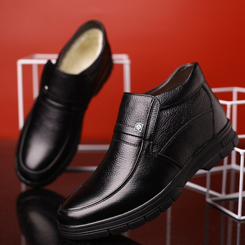 Buty Zimowe Męskie Creed - Czarny