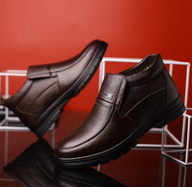 Buty Zimowe Męskie Creed - Czarny