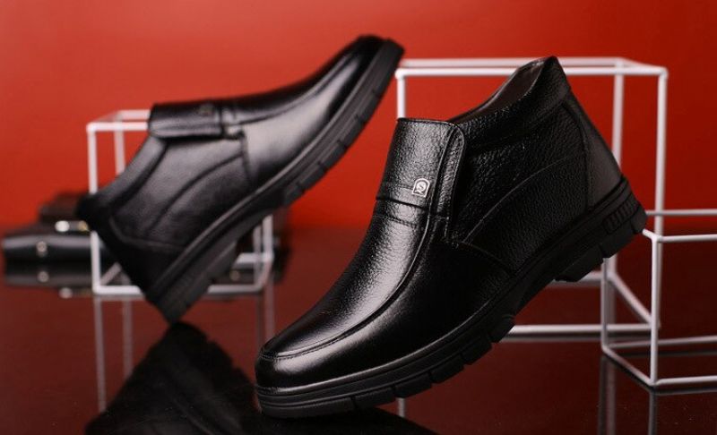 Buty Zimowe Męskie Creed - Czarny
