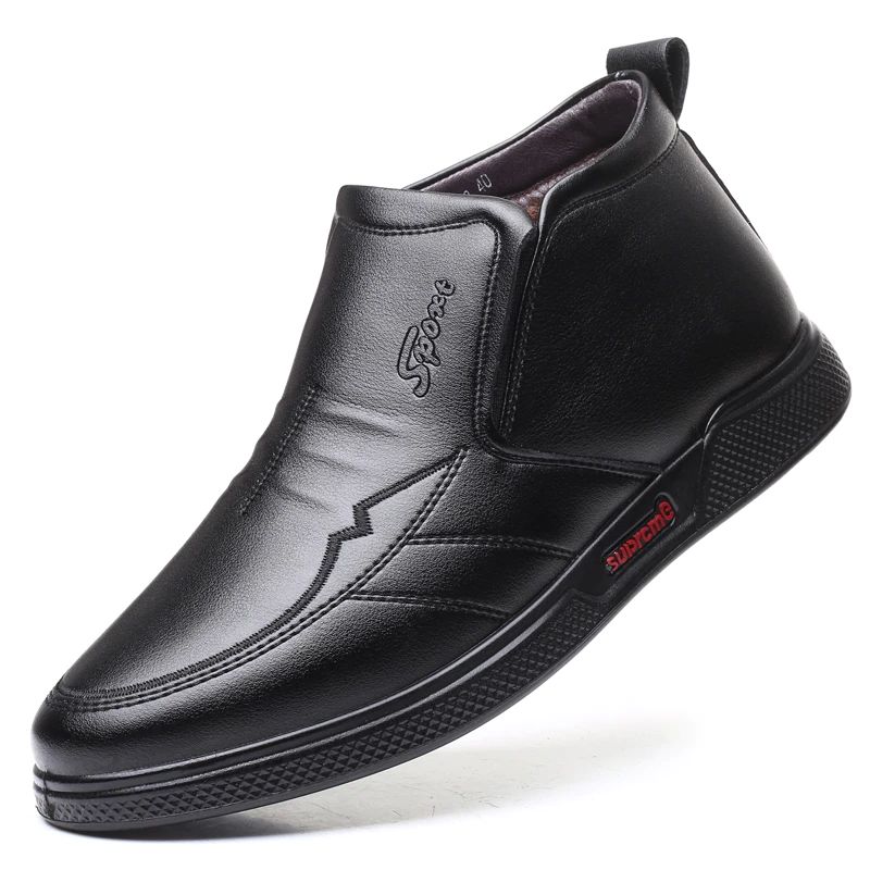 Buty Zimowe Męskie Daylon - Czarny