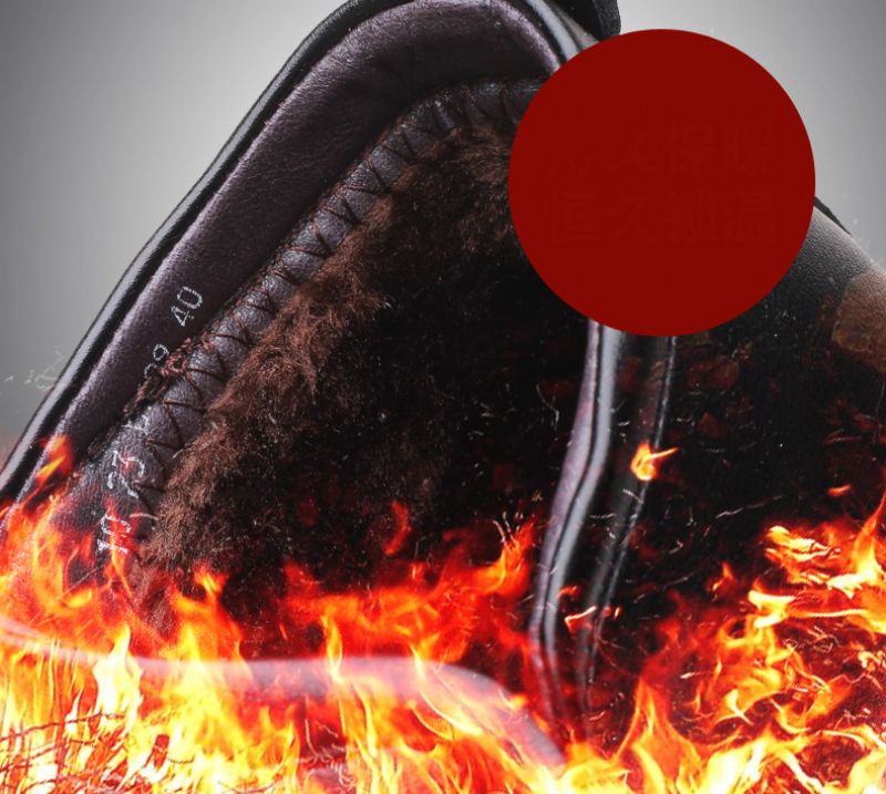 Buty Zimowe Męskie Daylon - Czarny