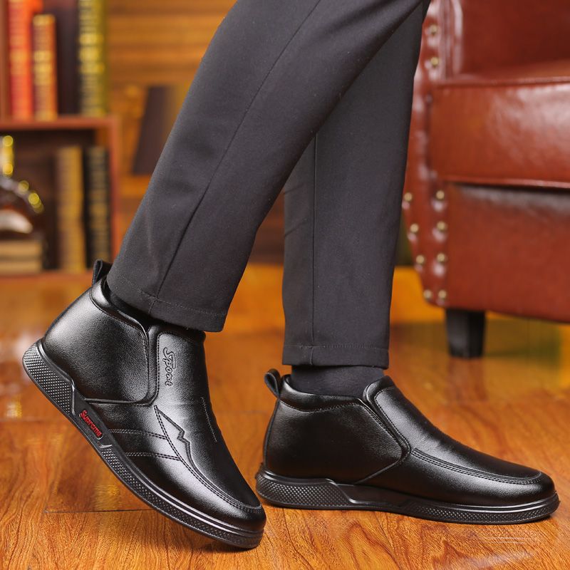 Buty Zimowe Męskie Daylon - Czarny