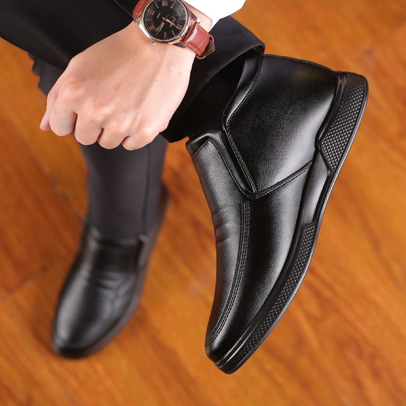 Buty Zimowe Męskie Daylon - Czarny
