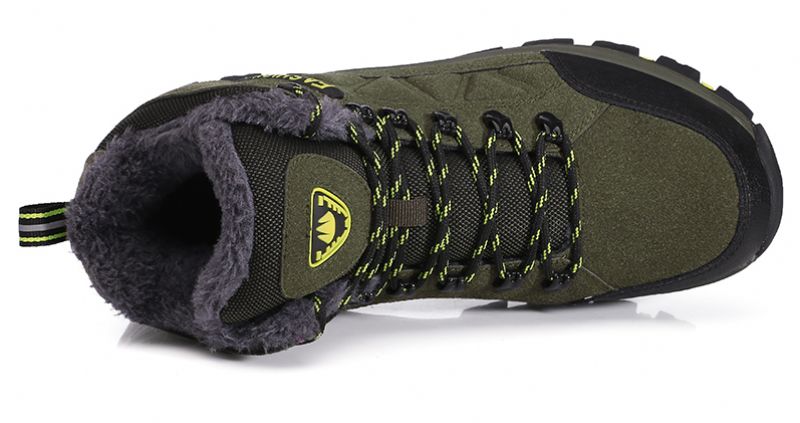 Buty Zimowe Męskie Driss - Zielony
